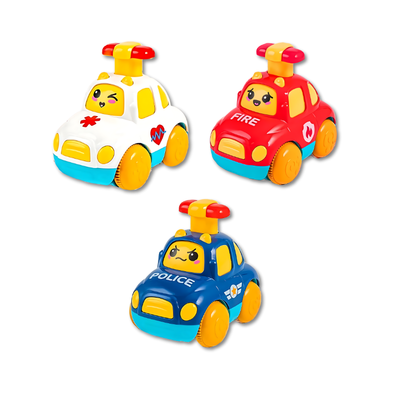 TurboTrekker Zelfrijdende Speelauto’s – Interactief Kinderspeelgoed voor 2-5 Jaar, Motoriek & Creativiteit