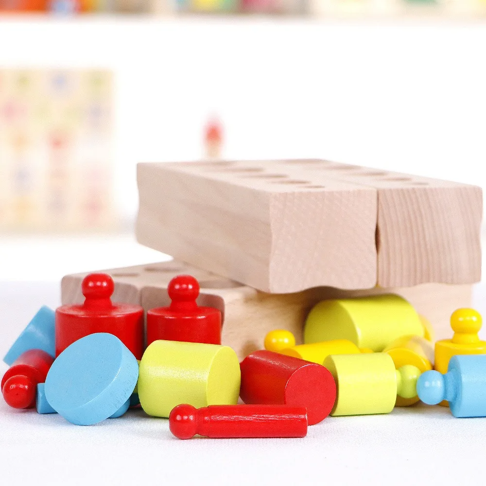 BloomStack Houten Stapelpuzzel – Kleurrijk Educatief Speelgoed voor Kinderen vanaf 3 Jaar – Stimuleert Creativiteit, Motoriek en Balans