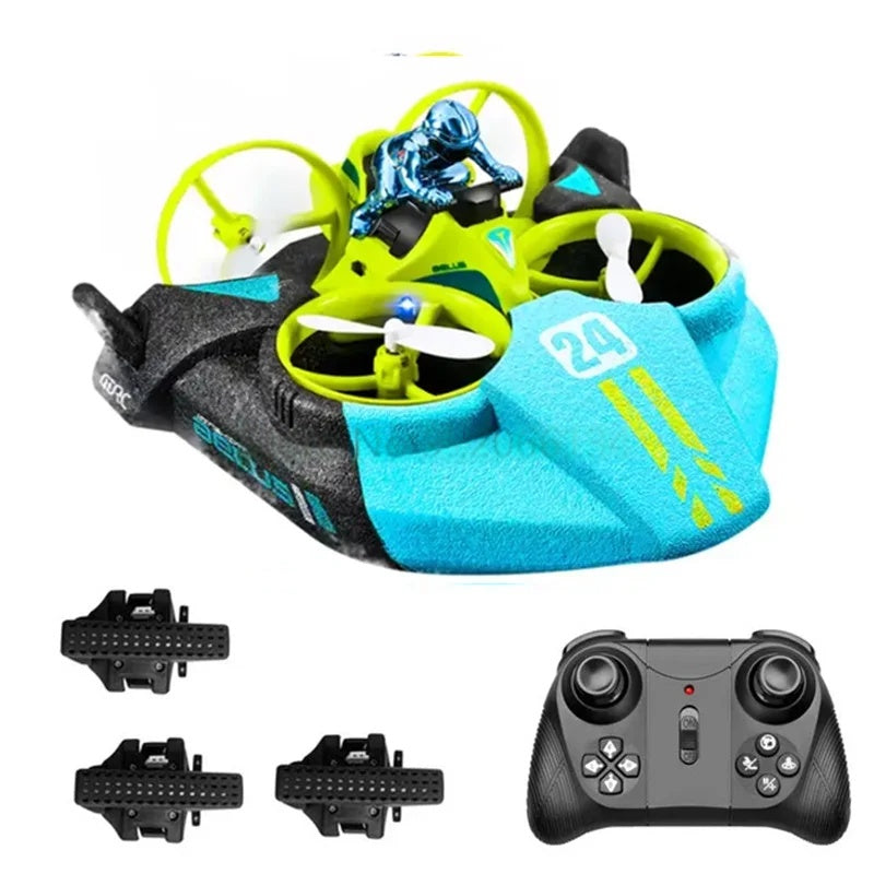 SkyRider – 360° Amfibie RC Drone Auto