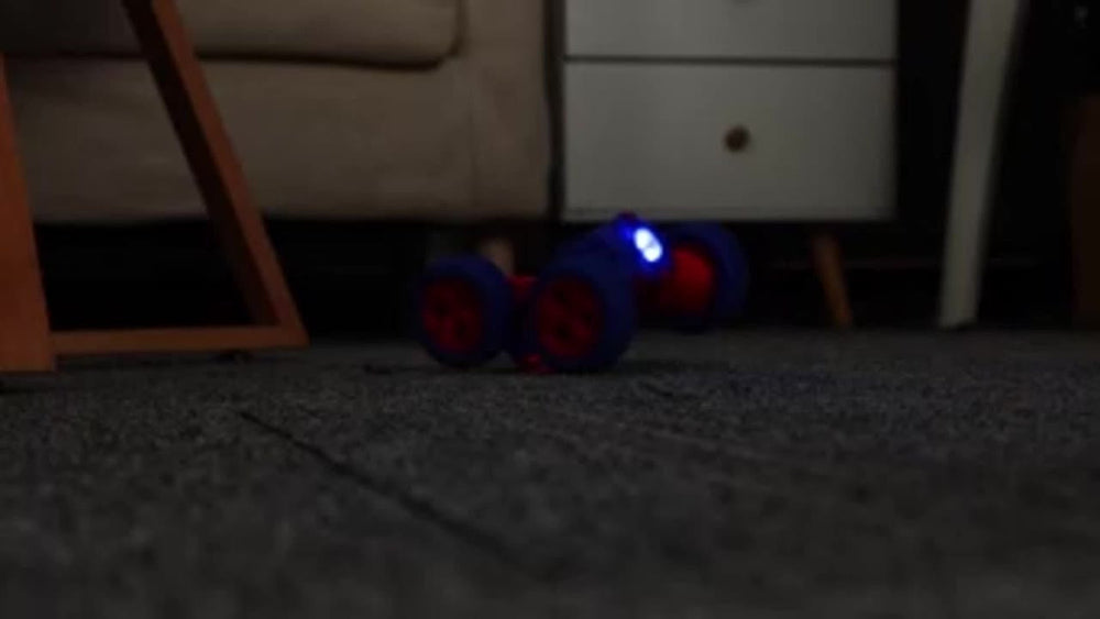 360° RC Stuntauto met LED – Flip, Spin en Oplaadbaar voor Eindeloos Speelplezier