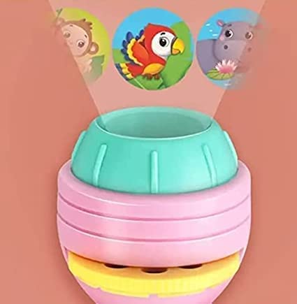Story Torch Bedtijd Projector Zaklamp – 48 Kleurrijke Patronen voor Creatieve Kinderen