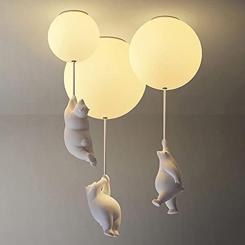 Kinderkamer Plafondlamp Beren & Ballonnen – Sfeervolle Verlichting