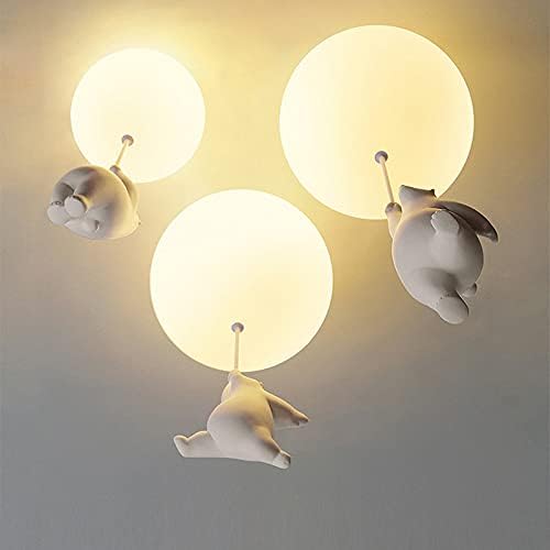 Kinderkamer Plafondlamp Beren & Ballonnen – Sfeervolle Verlichting