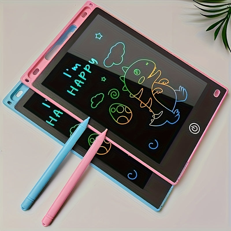 LCD-tekenbord voor kinderen met vergrendelknop – wisbaar, lichtgewicht, op batterij | tekentablet