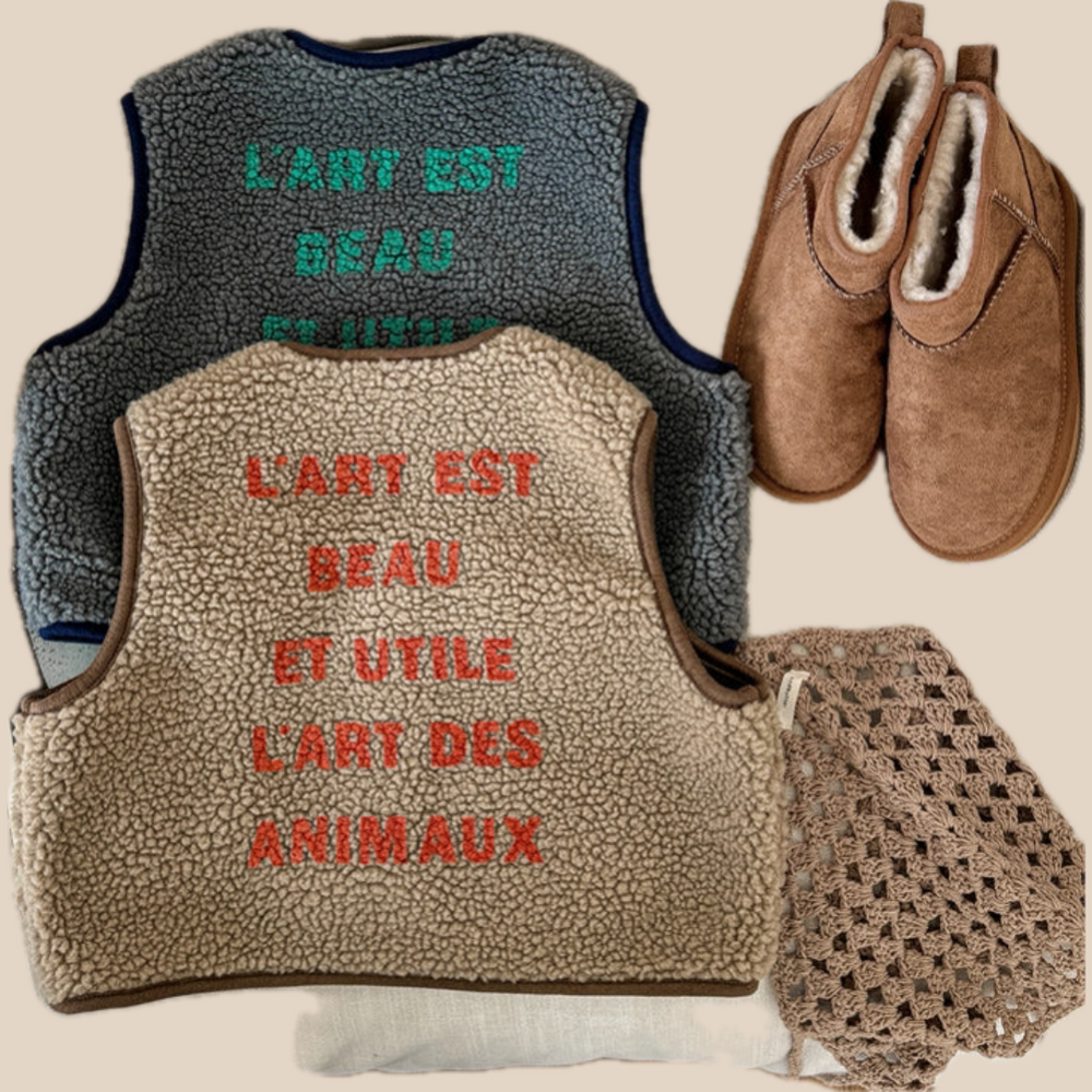 Bodywarmer Kind Omkeerbaar – Warm & Tweezijdig (0–6 Jaar)
