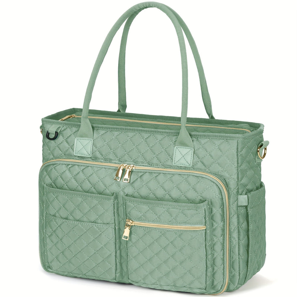 Laptoptas dames 15,6 inch gevoerd – crossbody, isolerend vak, trolleyband | werktas