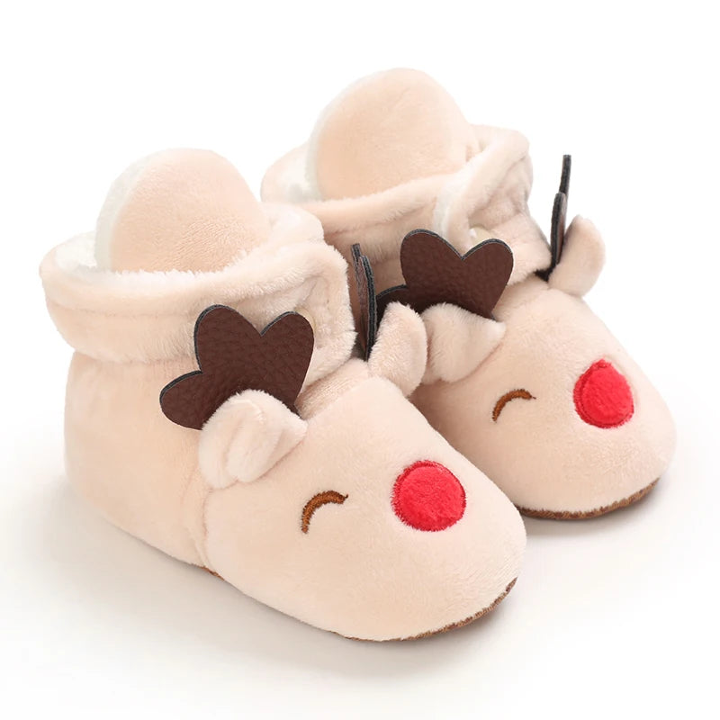 Baby Winterlaarsjes – Warm, Antislip & Schattig | Beertje, Rendier of Eenhoorn