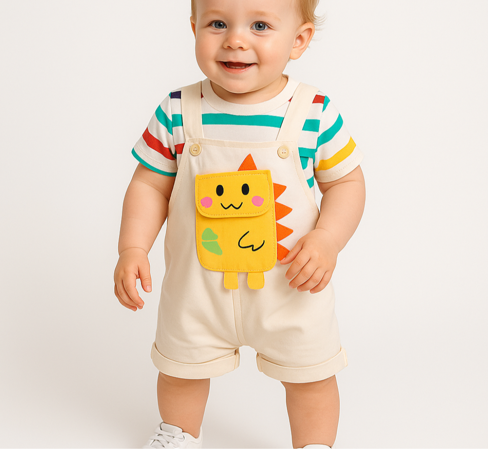 Kinderkleding Set Dino – Comfortabele Outfit voor Jongens