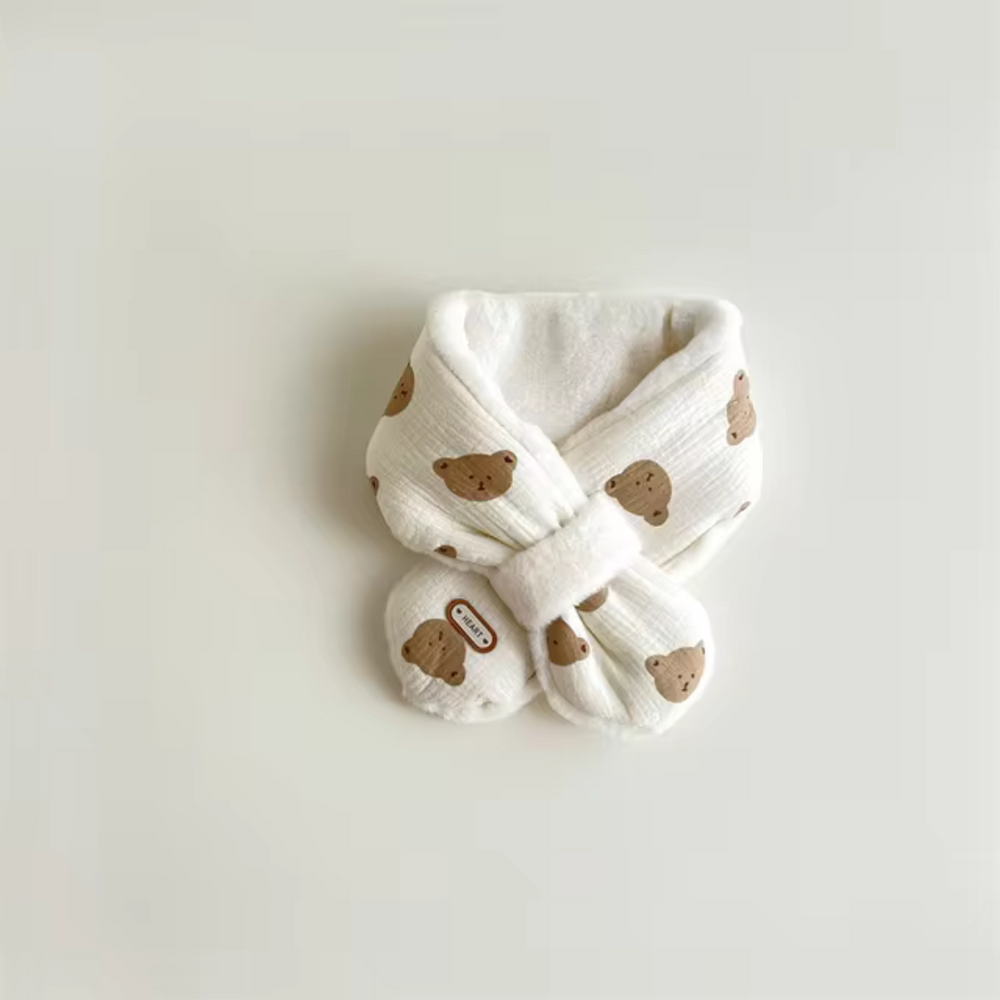 Teddy Bear Kinder Sjaal – Warm, Zacht & Schattig voor Peuters