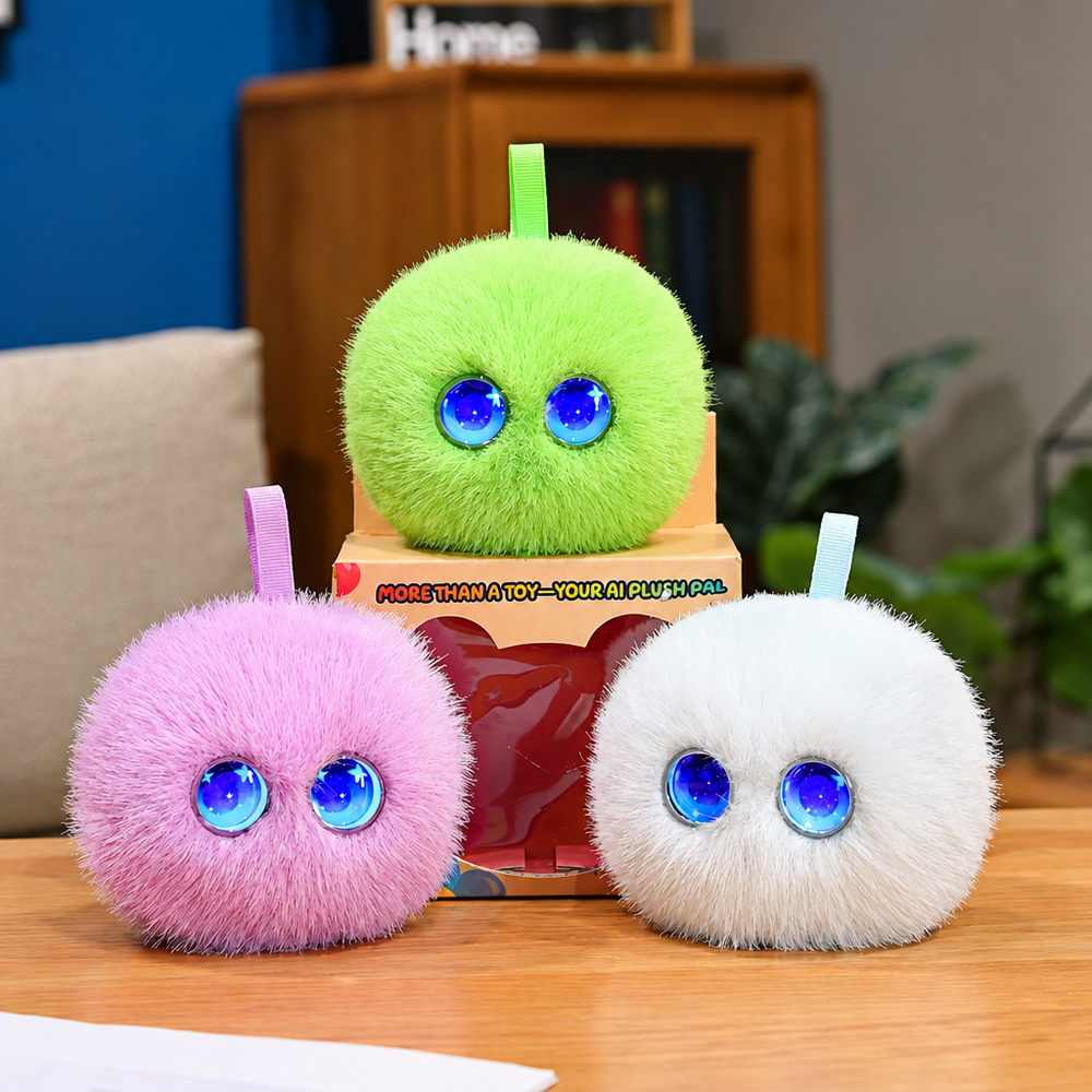 Interactieve AI-knuffel met spraakfunctie – aanraakreacties, 66+ talen, USB-C | pratende pluche