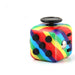 Fidget cube met 6 tactiele zijden – stille klikknoppen, stalen rolbal, zakformaat | fidgetkubus