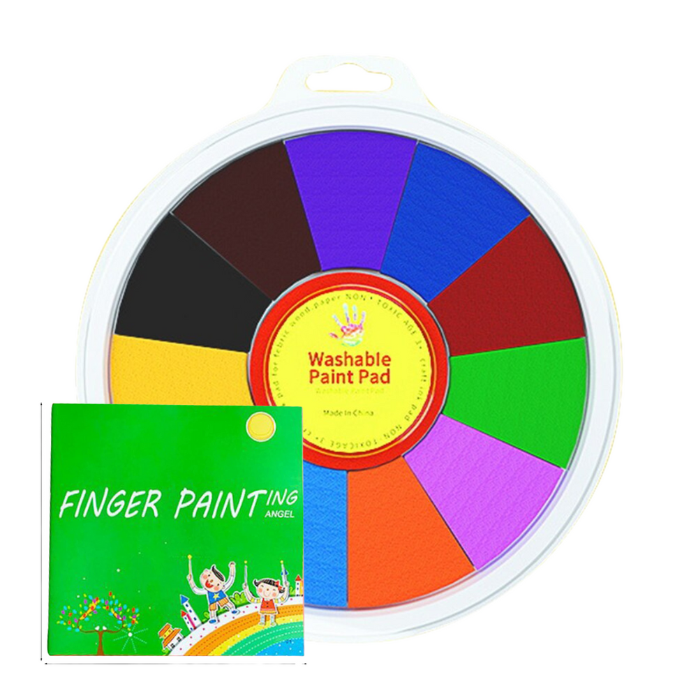 Wasbare Vingerverf voor Kinderen – ColorJoy ColorPlay Set