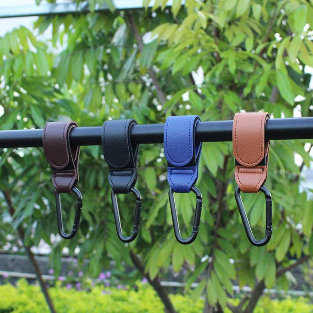 EasyCarry Kinderwagenhaken Set – Duurzaam en Multifunctioneel voor Georganiseerde Wandeling