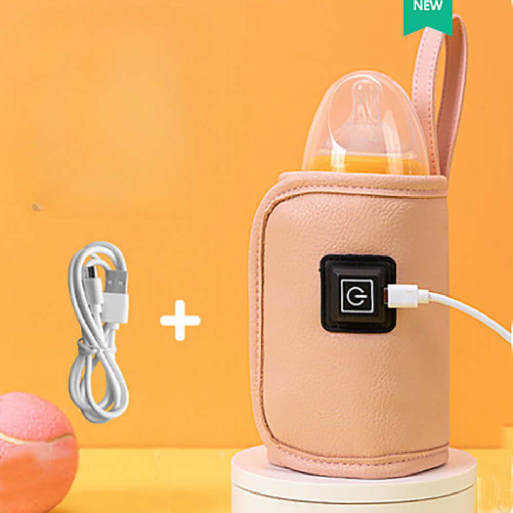 Draagbare Babyflessenwarmer – Warm Melk Onderweg in Minuten | USB & Type-C Aansluiting
