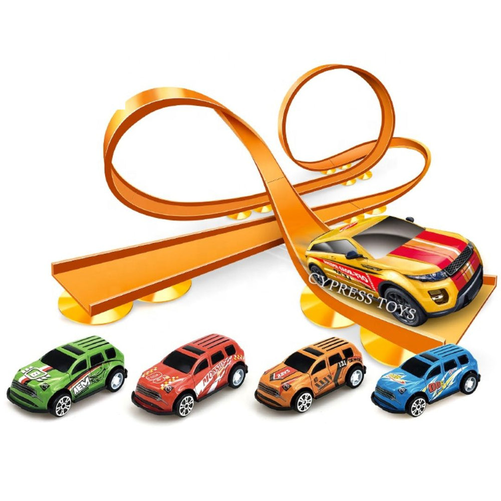 Flexibele Racebaan Speelgoed – Autobaan voor Kinderen (4,5 Meter)