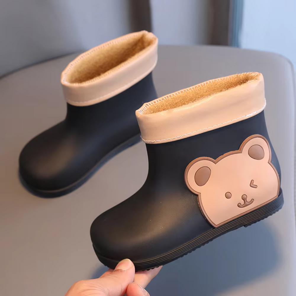 BearKids Regenlaarzen – Gevoerd, Waterdicht & Antislip voor Kinderen