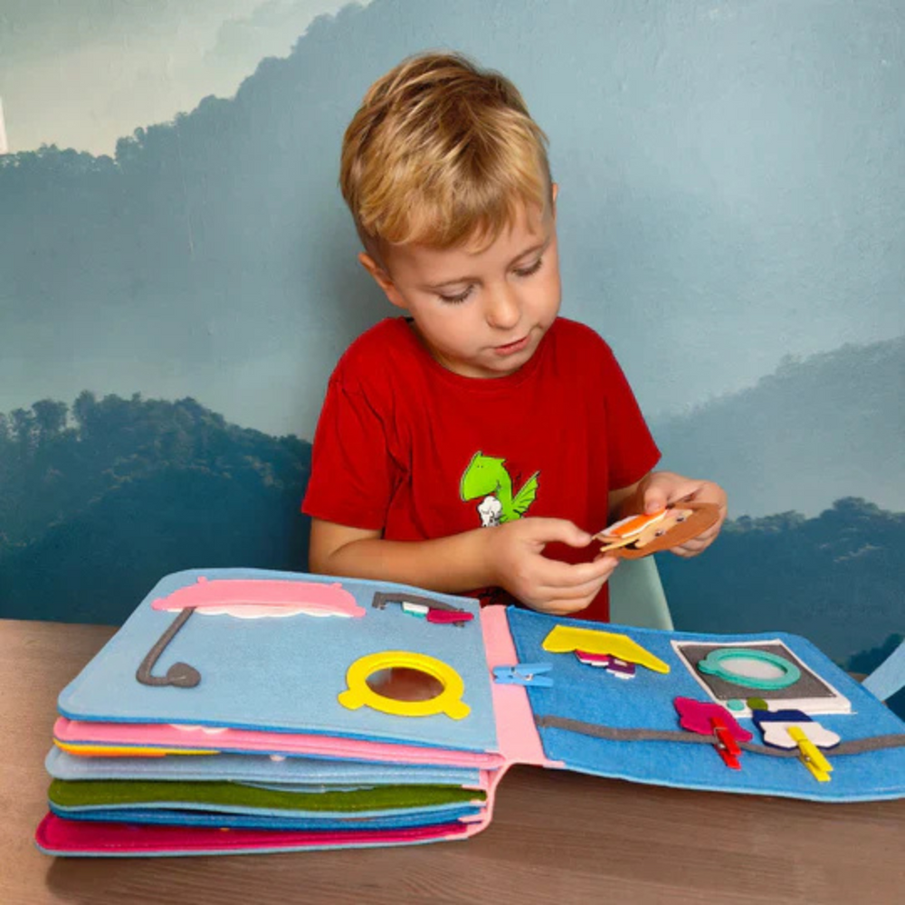 Montessori Activiteitenboek Peuters – Interactief Leerboek 2–5 Jaar