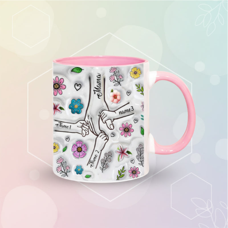 NameMug Gepersonaliseerde Moederdag Mok – Uniek Cadeau met Naam