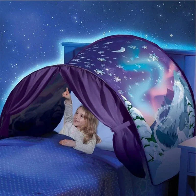 Bedtent Kinderen – Slaap- en Speeltent voor Bed (3+ Jaar)