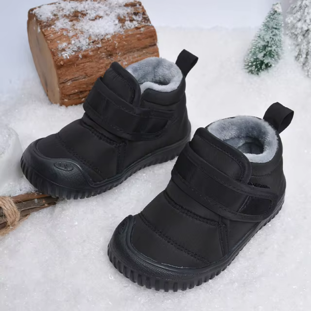 SnowBoot Buddy Kinder Snowboots – Waterdichte Winterlaarzen met Warme Pluche Voering & Antislip Zool | Makkelijk Aan- en Uit te Trekken