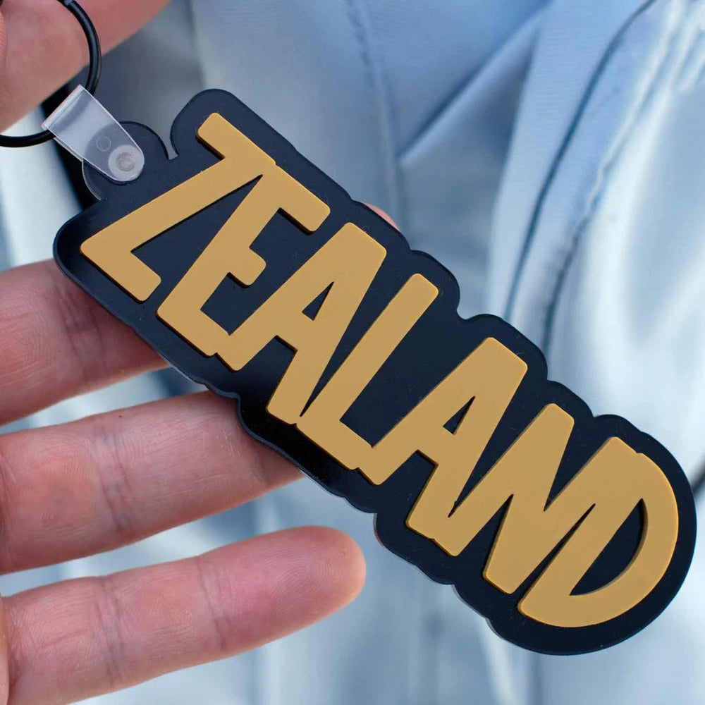 Gepersonaliseerde acryl sleutelhanger met naam voor tas
