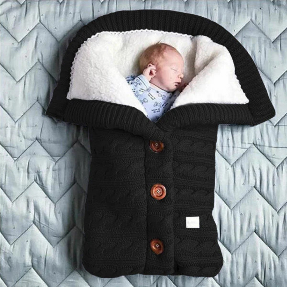 Gebreide Baby Slaapzak Winter – Warm, Zacht & Comfortabel voor Pasgeborenen