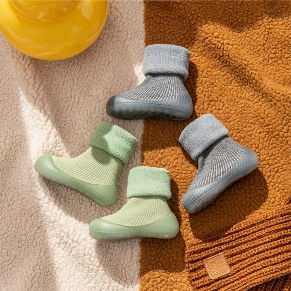 Sokschoenen Baby – Anti-Slip Babyschoenen (0–3 Jaar)