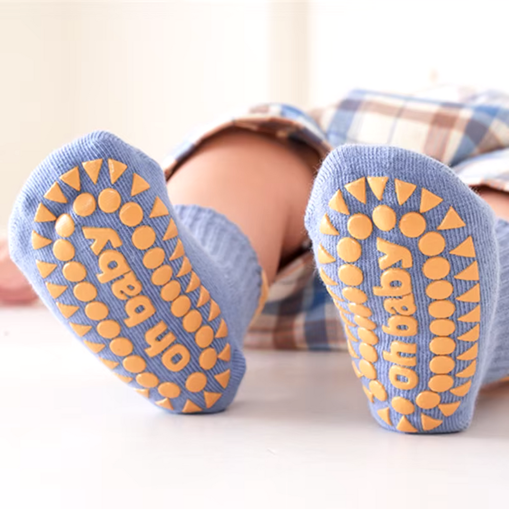SafetySocks Antislip Sokken voor Peuters – Comfortabel & Veilig (0-4 Jaar)