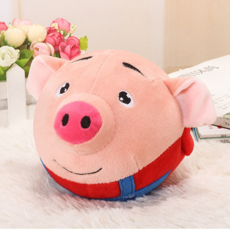 BouncyPig Vriendje – Interactief Springend Speelgoed voor Kinderen | Opnemen & Afspelen, Veilig & Oplaadbaar