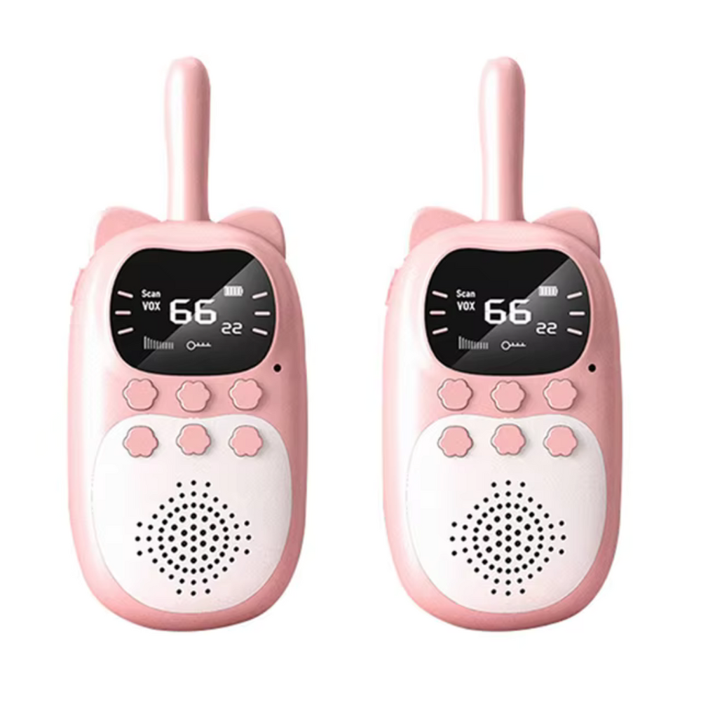 Walkie Talkies voor Kinderen – Oplaadbare Set met Bereik tot 3 km