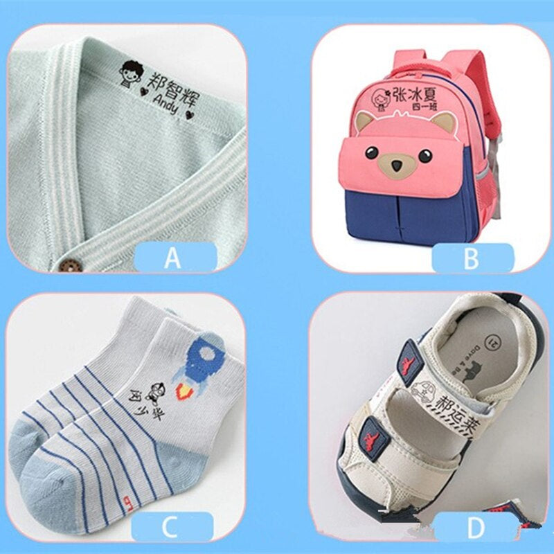 PersonalStamp – Gepersonaliseerde Naamstempel voor Kinderen | Snel, Duurzaam & Leuk