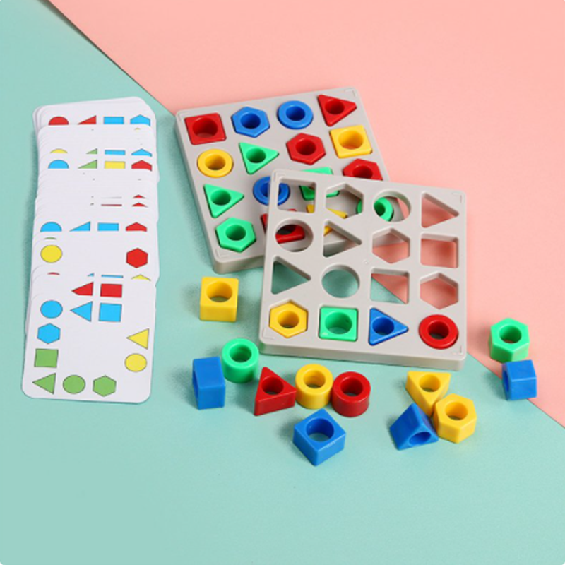 Educatieve Vormblokjes voor Peuters – Leer Vormen & Kleuren met Bouwspel