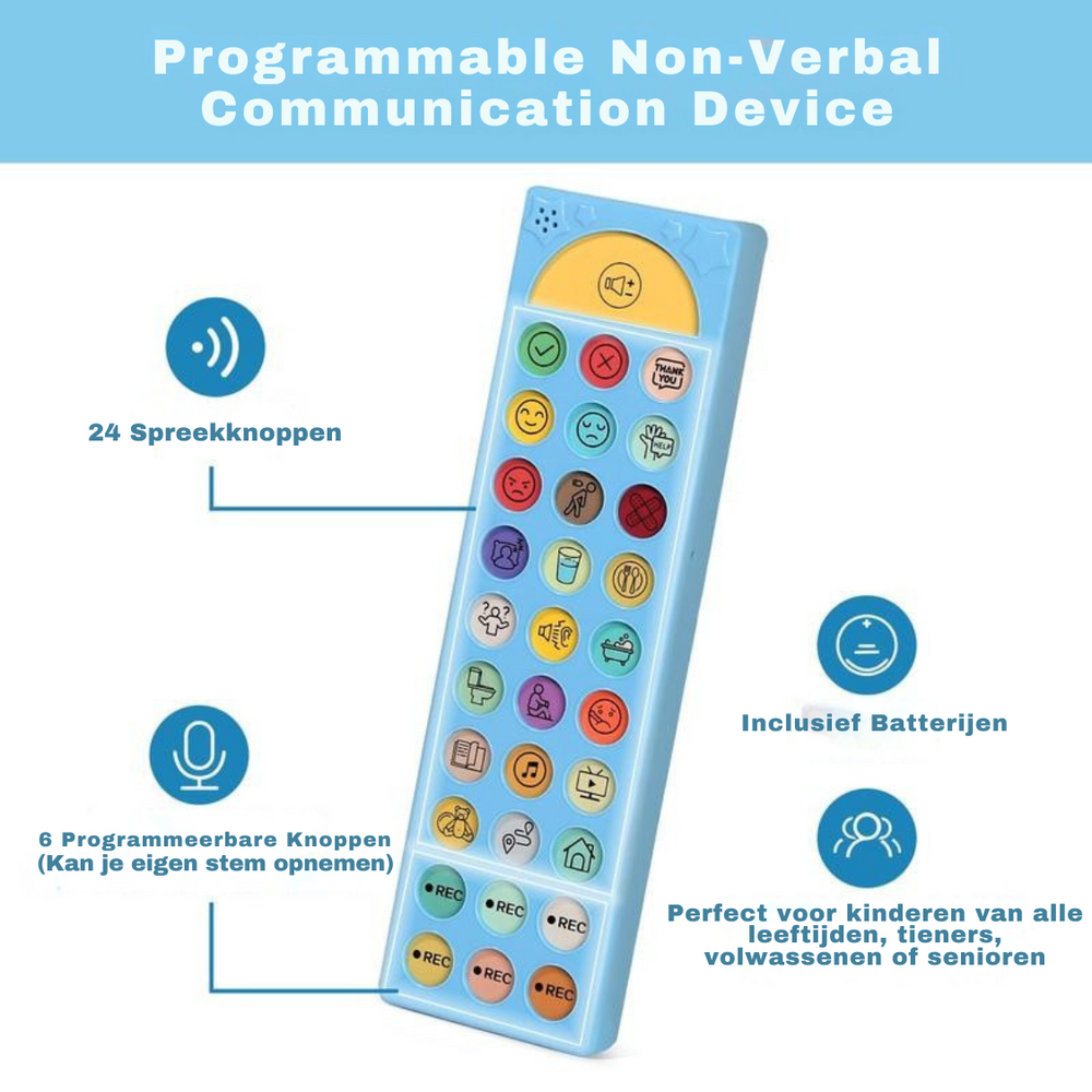 Interactief Communicatiehulpmiddel voor Kinderen – Spraakapparaat met Symbolen
