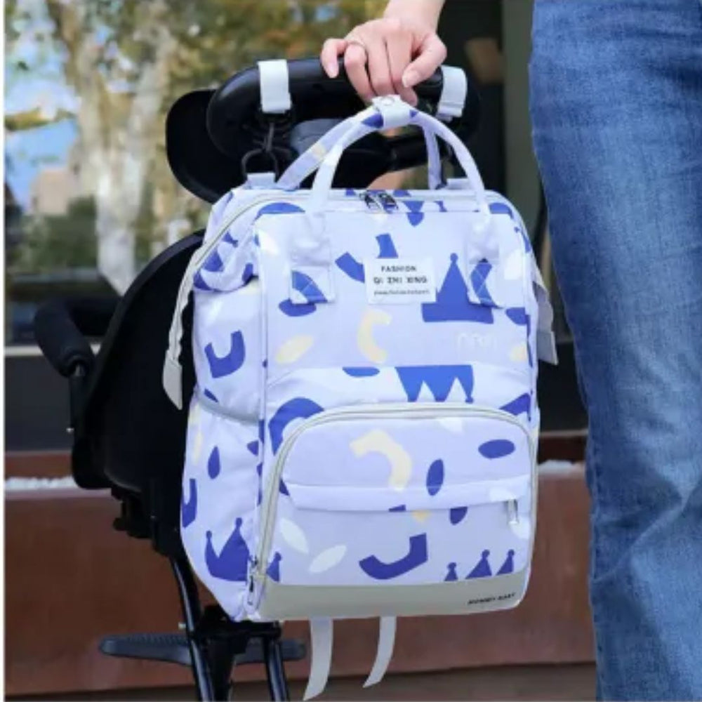 Luiertas Rugzak met Geïsoleerde Vakken | NomadiCare Urban Diaper Backpack – Ruime, Waterafstotende Verzorgingstas voor Ouders