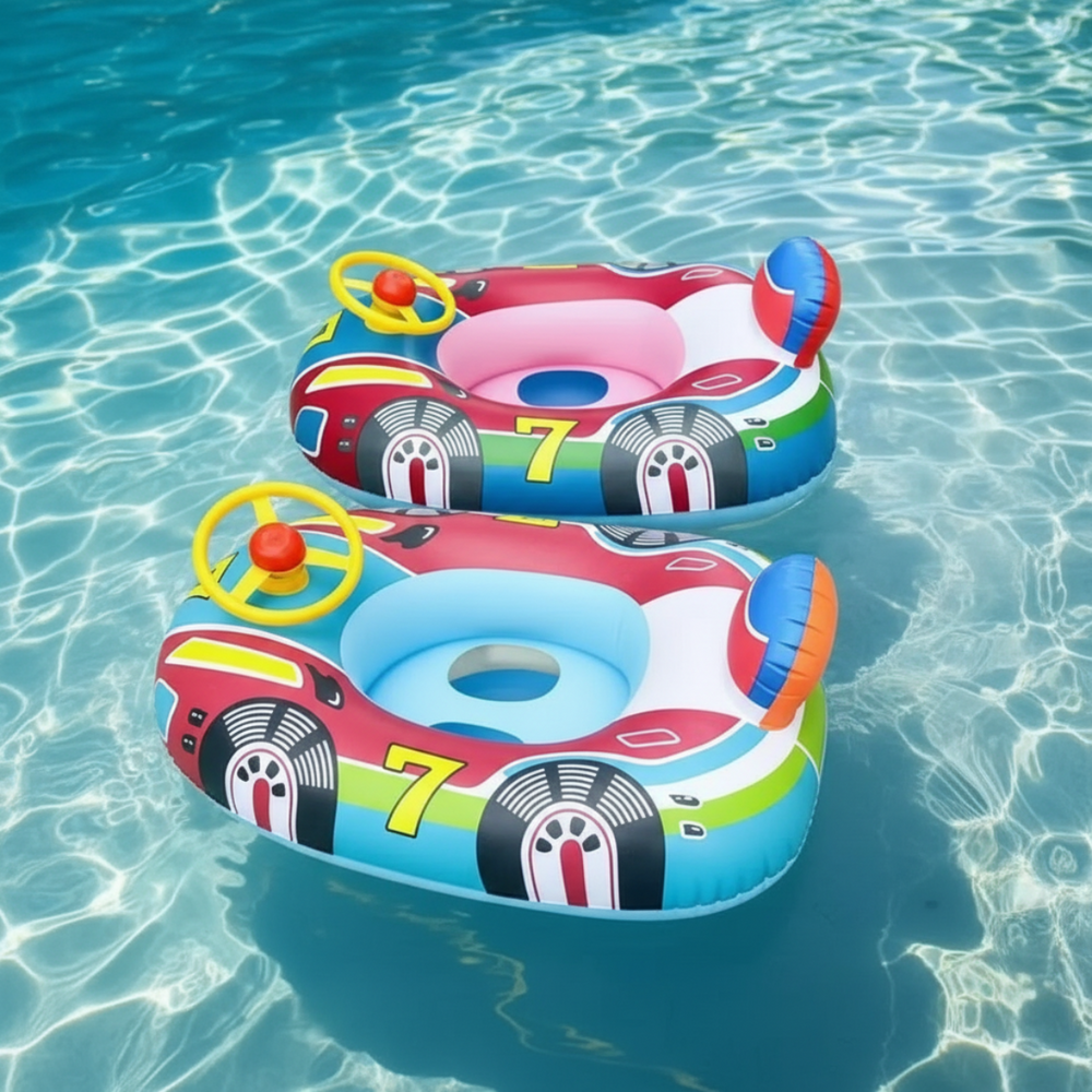 Opblaasbare Raceboot Zwemband voor Kinderen – Veilig Waterplezier in Zwembad & Zee