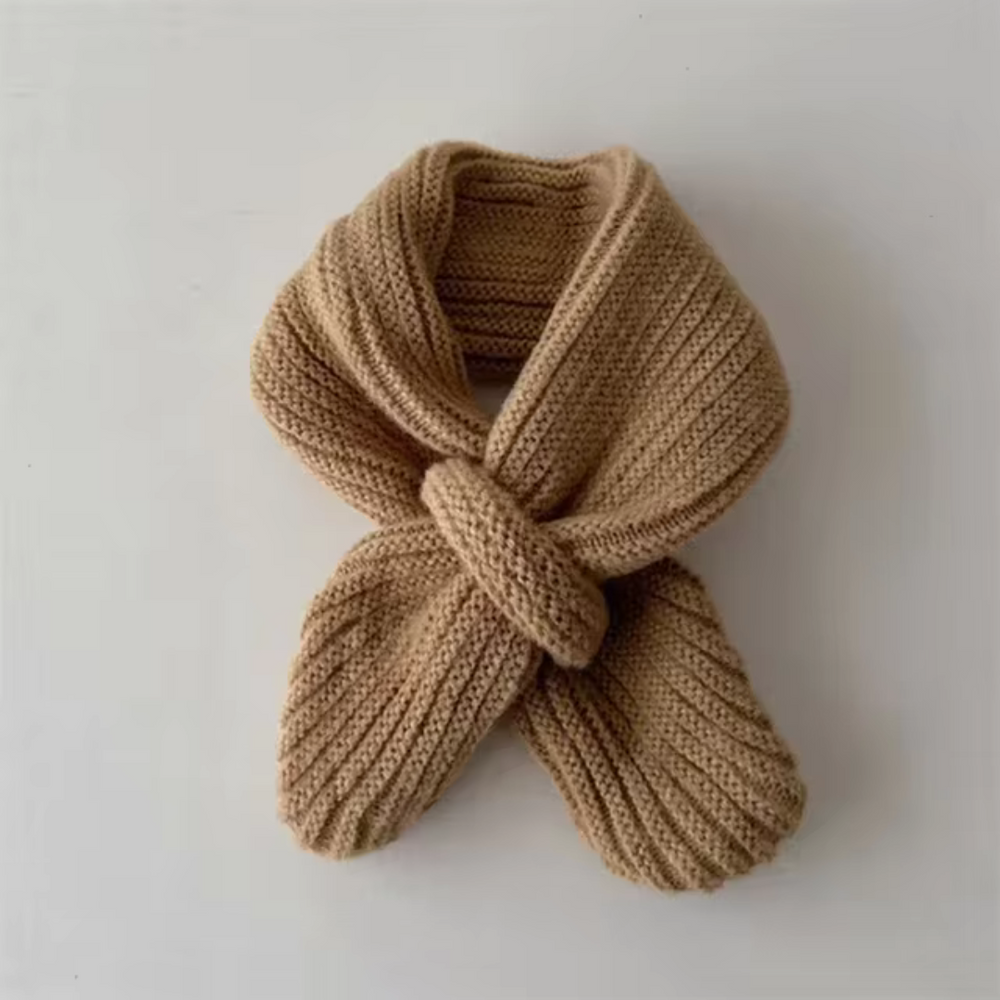Gebreide Baby- en Peutersjaal – Zachte Kinder Sjaal voor Winter & Buiten 0-2 Jaar