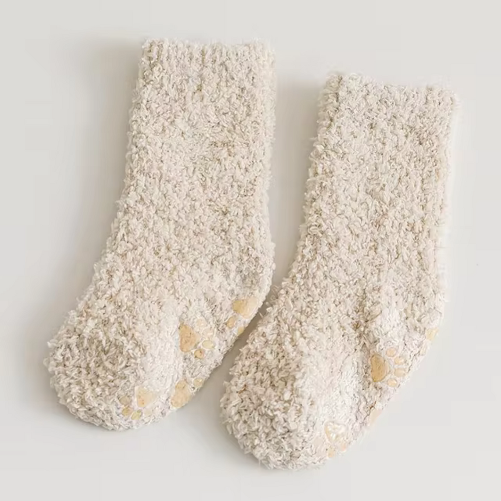 Babysokken Antislip – Warme Fleece Sokken (0–3 Jaar)