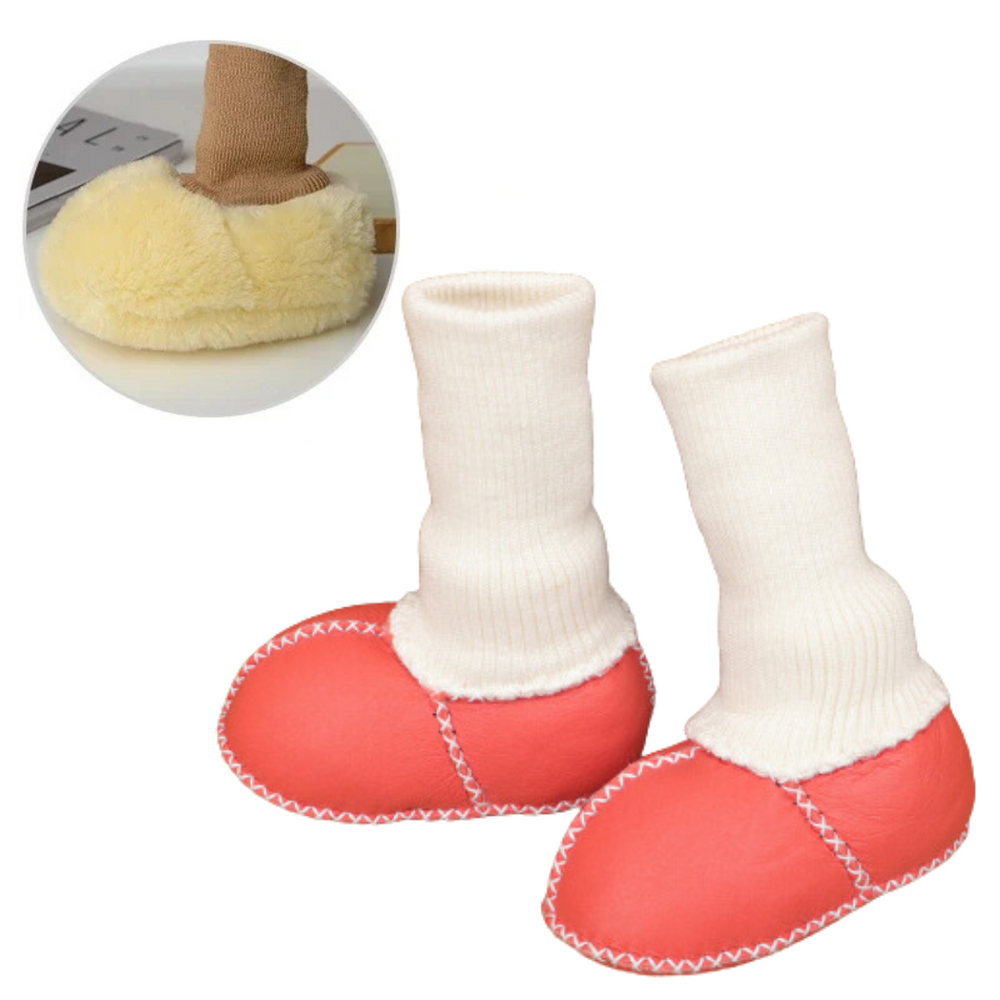 Baby Slofjes – Warme & Antislip Babyschoenen voor Eerste Stapjes | 0-14 Maanden