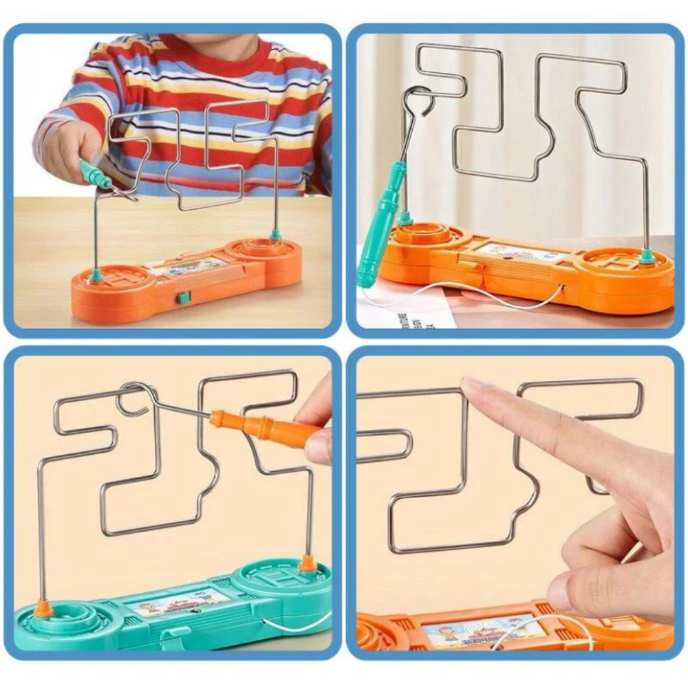 Labyrinth Montessori Spel voor Kinderen – Educatief Bibberspel 3-12 Jaar, Hand-Oog Coördinatie & Probleemoplossend Denken