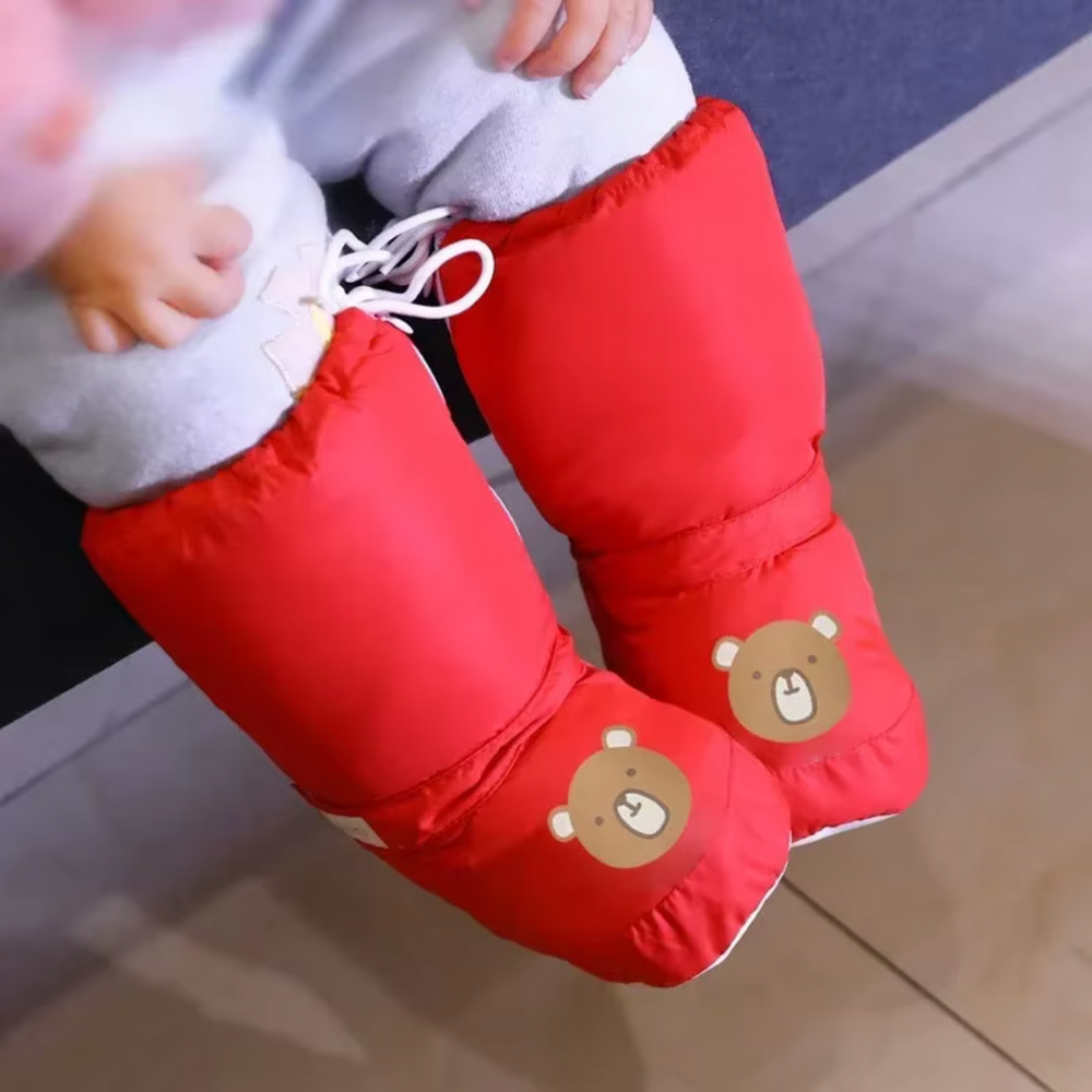 Kinder Winter Moonboots – Waterdichte & Gevoerde Berenlaarzen