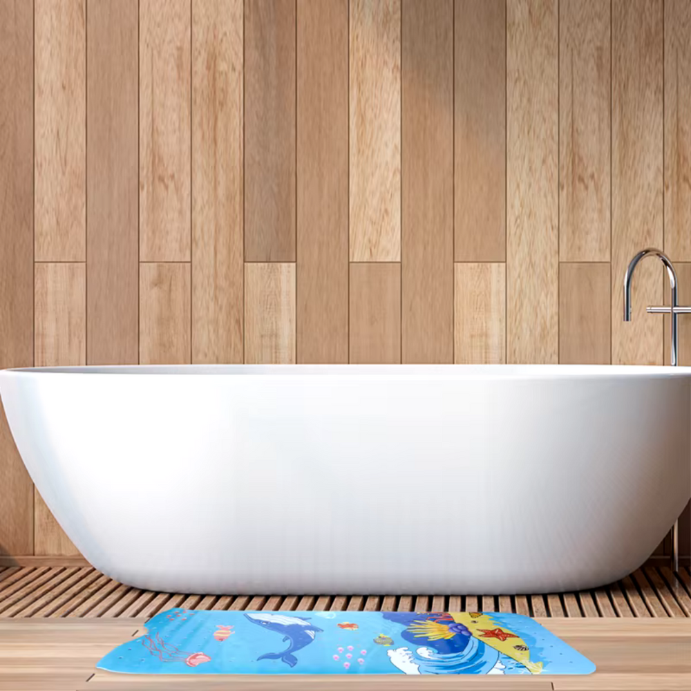 Antislip Zeemeermin Badmat voor Kinderen – Veilig & Leuk Badderen | AquaKind