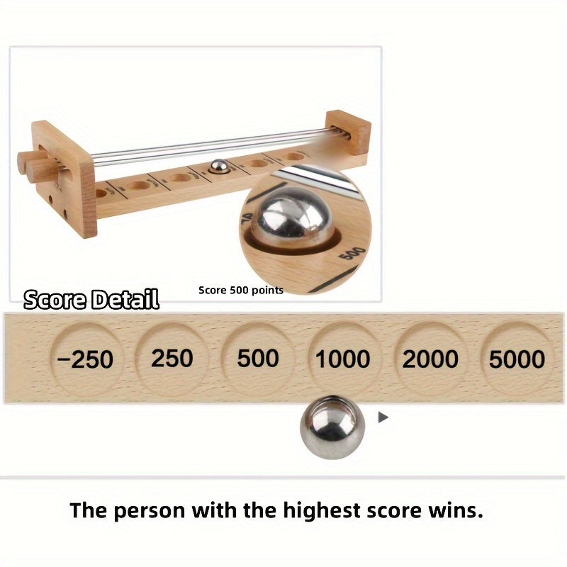OrbitRoll Houten Stickball Spel – Precisie Spel