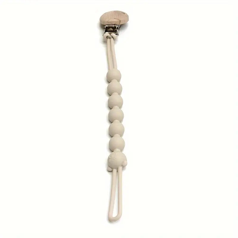 CuddlyClip Speenkoord – Veilig, BPA-vrij & Schattige Beer voor Baby’s en Peuters