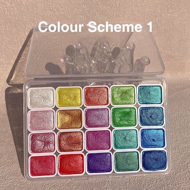 ColorCrafter Meerleurige Aquarelverf Set – Creatieve Waterverf Set