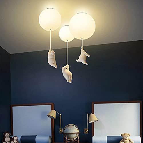 Kinderkamer Plafondlamp Beren & Ballonnen – Sfeervolle Verlichting