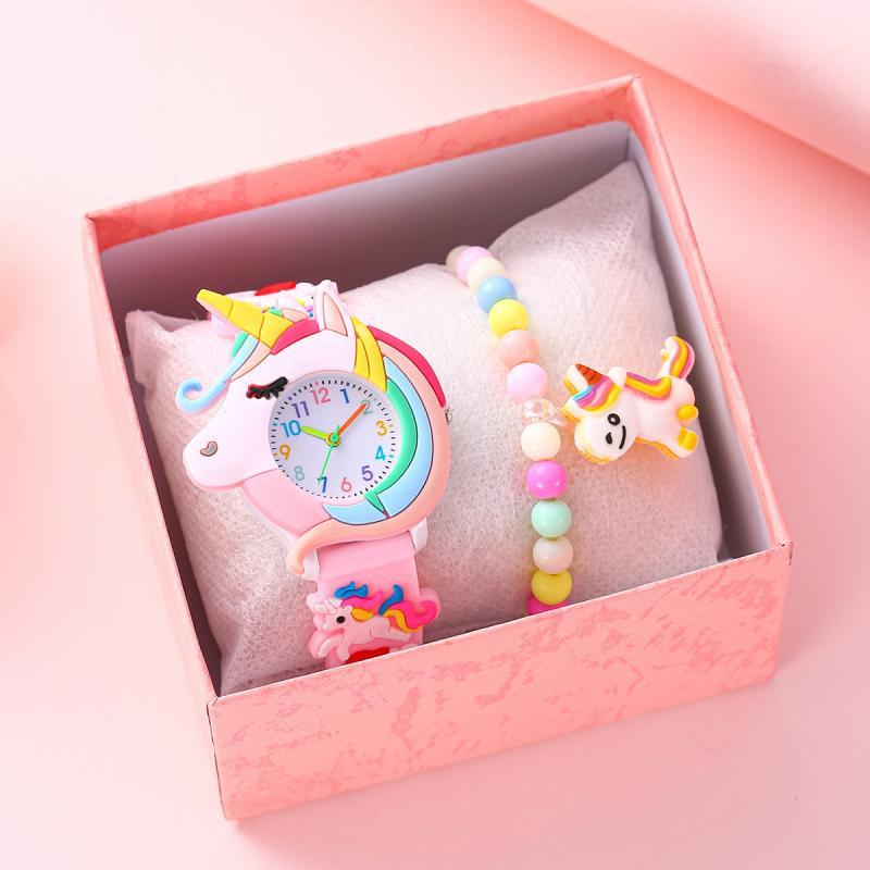 Kinderhorloge Meisjes – Eenhoorn Set