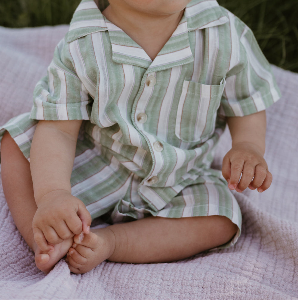 Baby Setje Zomer – Shirt & Short Katoen (0-3 Jaar)