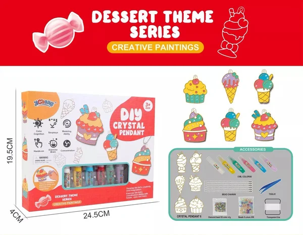Kerst Diamond Painting Set – Complete Diamond Art Knutselset 30x30 cm