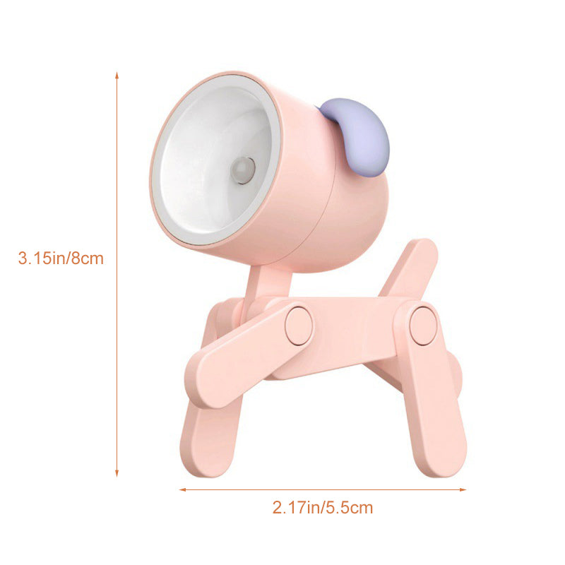 Nachtlampje Hond Kinderen – Flexibel LED Warm Licht USB Oplaadbaar