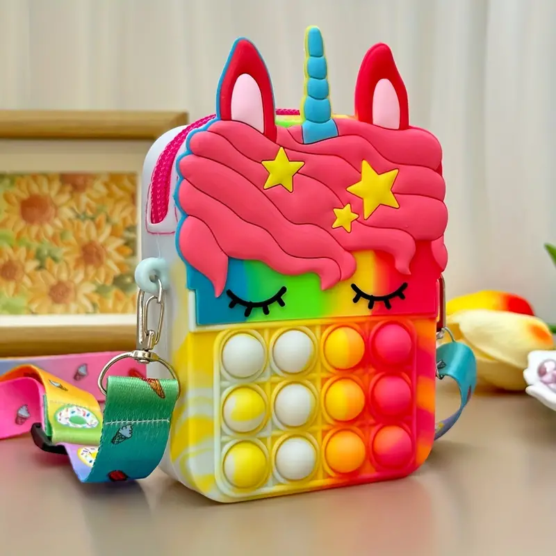 StarPlay SparkleUnicorn Pop-it Rugtas – Magisch & Praktisch Voor Kinderen